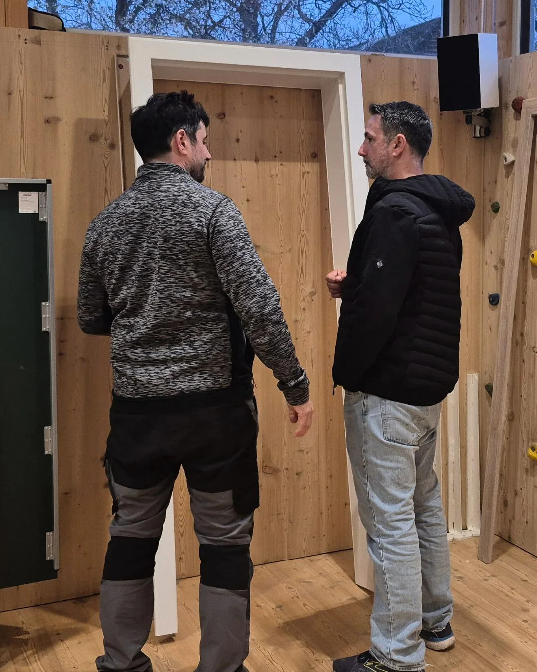 Karl Horwath bei der Beratung vor Ort